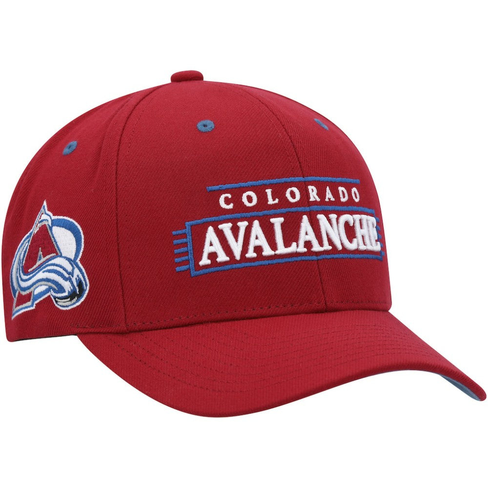 Colorado Avalanche Mitchell & Ness LOFI Pro Snapback Hat - Burgundy - NHL