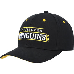 Pittsburgh Penguins Mitchell & Ness LOFI Pro Snapback Hat - Black - NHL