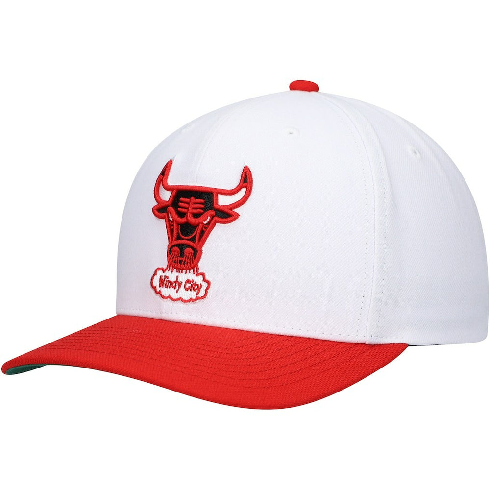 Chicago Bulls Hardwood Classics Core 2-Tone 2.0 Pro Snapback Hat White/Red - NBA