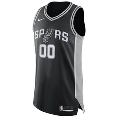 San Antonio Spurs Authentic Custom Jersey Black Icon Edition - NBA