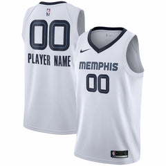 Memphis Grizzlies 2020/21 Swingman Custom Jersey Association Edition White - NBA