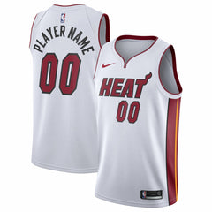 Miami Heat 2020/21 Swingman Custom Jersey Association Edition White - NBA
