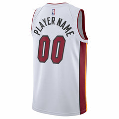 Miami Heat 2020/21 Swingman Custom Jersey Association Edition White - NBA