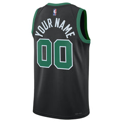 Boston Celtics Jordan Brand Unisex 2022/23 Swingman Custom Jersey Statement Edition Black - NBA