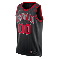 Chicago Bulls Jordan Brand Unisex 2022/23 Swingman Custom Jersey Statement Editi- Black - NBA