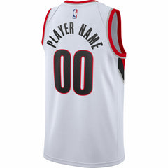 Portland Trail Blazers 2020/21 Swingman Custom Jersey Association Edition White - NBA