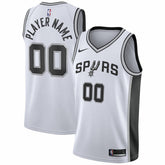 San Antonio Spurs 2020/21 Swingman Custom Jersey Association Edition White - NBA