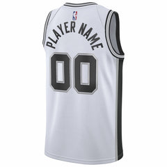 San Antonio Spurs 2020/21 Swingman Custom Jersey Association Edition White - NBA