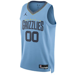 Memphis Grizzlies Jordan Brand Unisex 2022/23 Swingman Custom Jersey Statement Edition Blue - NBA