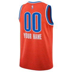 Oklahoma City Thunder Jordan Brand Unisex 2022/23 Swingman Custom Jersey Statement Edition Orange - NBA