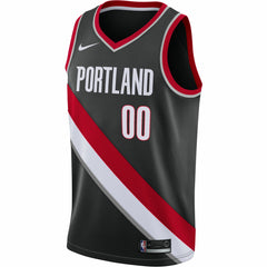 Portland Trail Blazers 2020/21 Swingman Custom Jersey Icon Edition Black - NBA