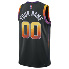 Phoenix Suns Jordan Brand Unisex 2022/23 Swingman Custom Jersey Statement Edition Black - NBA