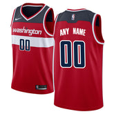 Washington Wizards Swingman Custom Jersey Red Icon Edition - NBA
