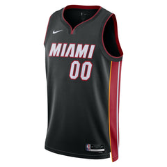 Miami Heat Unisex Swingman Custom Jersey Black Icon Edition - NBA