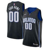 Orlando Magic Unisex Swingman Custom Jersey Black Icon Edition - NBA