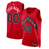 Toronto Raptors Unisex Swingman Custom Jersey Red Icon Edition - NBA