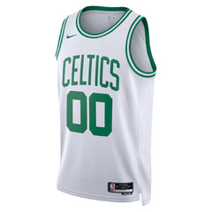 Boston Celtics Unisex Swingman Custom Jersey White Association Edition - NBA