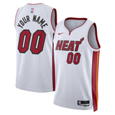 Miami Heat Unisex Swingman Custom Jersey White Association Edition - NBA