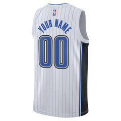 Orlando Magic Unisex Swingman Custom Jersey White Association Edition - NBA