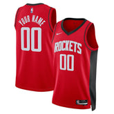 Houston Rockets Unisex Swingman Custom Jersey Red Icon Edition - NBA