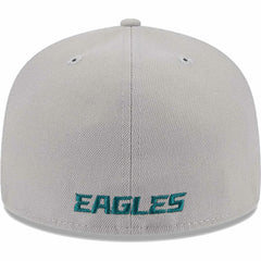 Philadelphia Eagles New Era Omaha 59FIFTY Fitted Hat Gray | NFL
