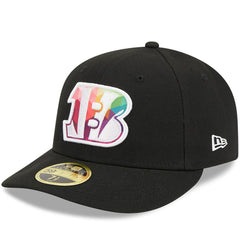 Cincinnati Bengals New Era 2023 NFL Crucial Catch Low Profile 59FIFTY Fitted Hat Black | NFL