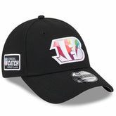 Cincinnati Bengals New Era 2023 NFL Crucial Catch 9FORTY Adjustable Hat Black | NFL