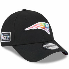 New England Patriots New Era 2023 NFL Crucial Catch 9FORTY Adjustable Hat Black | NFL