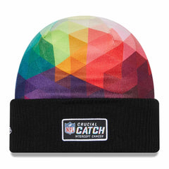 Los Angeles Chargers New Era 2023 NFL Crucial Catch Cuffed Knit Hat Black | NFL