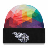 Tennessee Titans New Era 2023 NFL Crucial Catch Cuffed Knit Hat Black | NFL
