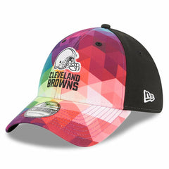 Cleveland Browns New Era 2023 NFL Crucial Catch 39THIRTY Flex Hat Pink | NFL