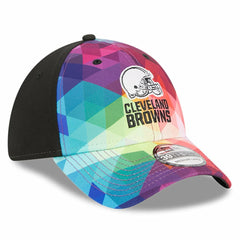 Cleveland Browns New Era 2023 NFL Crucial Catch 39THIRTY Flex Hat Pink | NFL