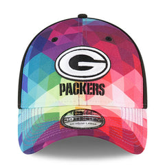 Green Bay Packers New Era 2023 NFL Crucial Catch 39THIRTY Flex Hat Pink | NFL