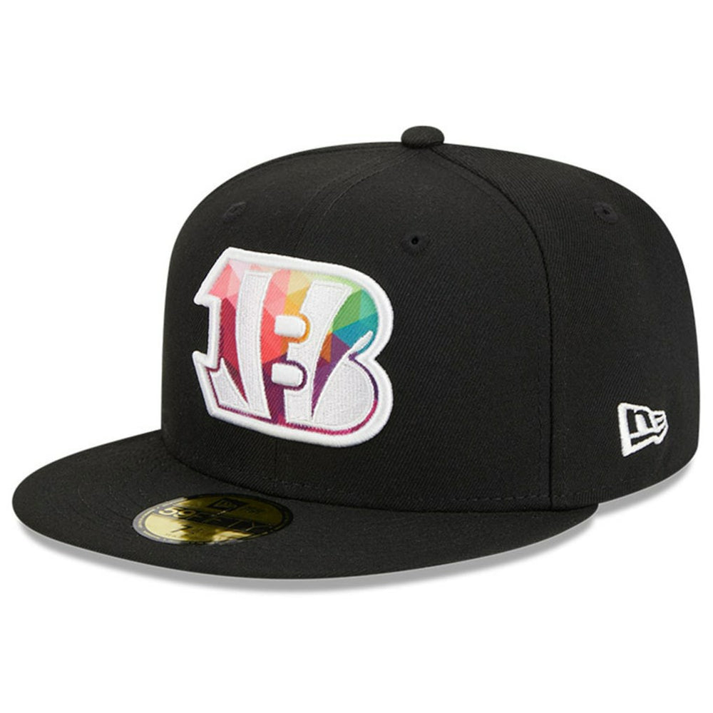 Cincinnati Bengals New Era 2023 NFL Crucial Catch 59FIFTY Fitted Hat Black | NFL