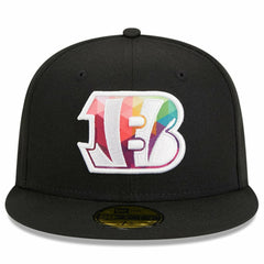 Cincinnati Bengals New Era 2023 NFL Crucial Catch 59FIFTY Fitted Hat Black | NFL