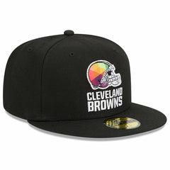 Cleveland Browns New Era 2023 NFL Crucial Catch 59FIFTY Fitted Hat Black | NFL