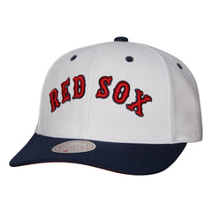 Boston Red Sox Mitchell & Ness Cooperstown Collection Pro Crown Snapback Hat - MLB