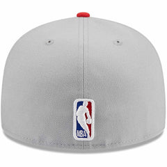 Atlanta Hawks Tip-Off Two-Tone 59FIFTY Fitted Hat Gray/Red - NBA