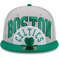 Boston Celtics Tip-Off Two-Tone 59FIFTY Fitted Hat Gray/Kelly Green - NBA
