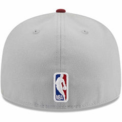 Cleveland Cavaliers Tip-Off Two-Tone 59FIFTY Fitted Hat Gray/Wine - NBA