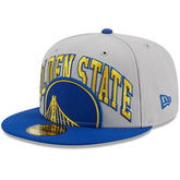 Golden State Warriors Tip-Off Two-Tone 59FIFTY Fitted Hat Gray/Royal - NBA