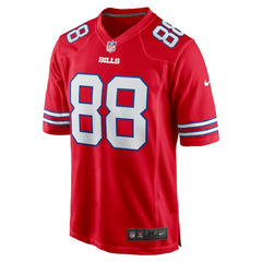 Dawson Knox Buffalo Bills Alternate Game Jersey Red | Nike for Sale