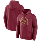 Cleveland Cavaliers Team Pride Pullover Hoodie Wine - NBA