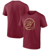 Cleveland Cavaliers Team Pride T-Shirt Wine - NBA