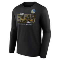 Golden State Warriors Team Pride Long Sleeve T-Shirt Black - NBA