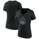 Memphis Grizzlies Women's Team Pride V-Neck T-Shirt Black - NBA