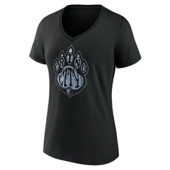 Memphis Grizzlies Women's Team Pride V-Neck T-Shirt Black - NBA