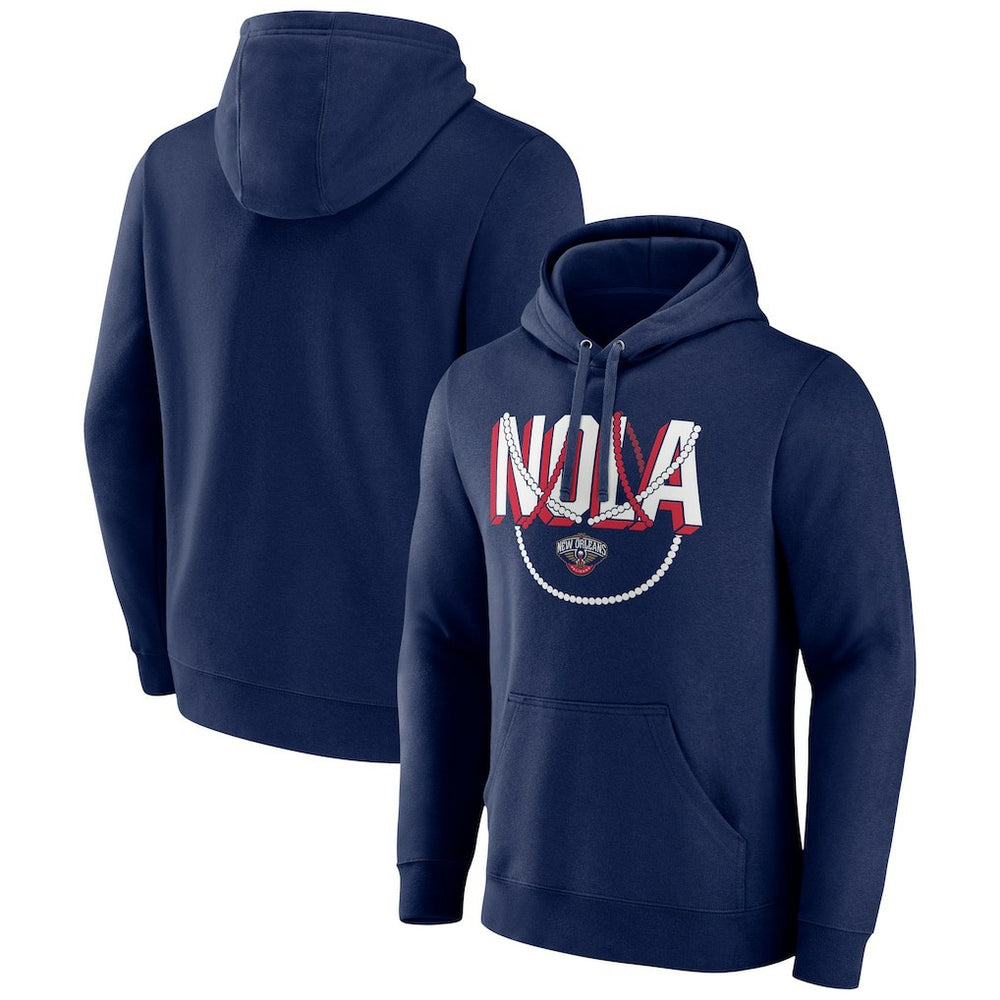 New Orleans Pelicans Team Pride Pullover Hoodie Navy - NBA