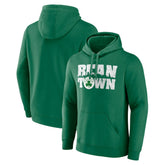 Boston Celtics Announcer Pullover Hoodie Kelly Green - NBA