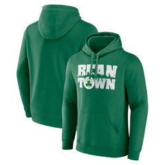 Boston Celtics Announcer Pullover Hoodie Kelly Green - NBA